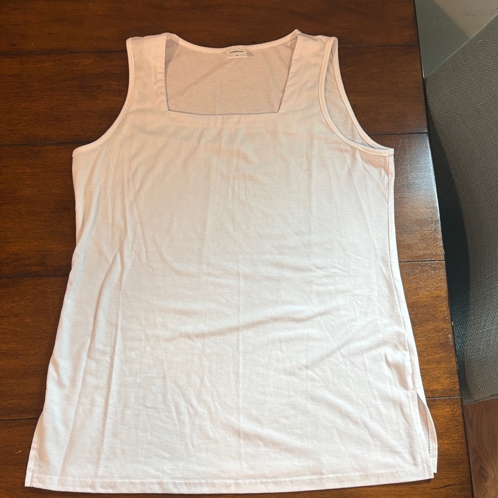 Classic White Sleeveless Top